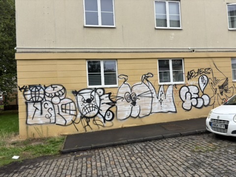 布里斯托街头的涂鸦